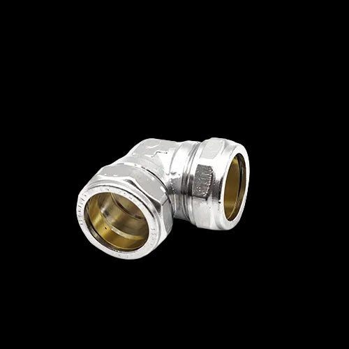 PrimaPlus Chrome Compression elbow