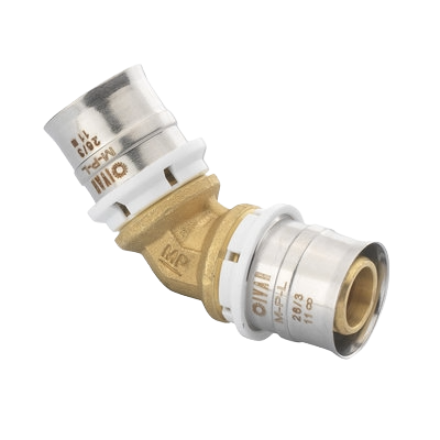 IVAR M P Leak Fitting 45 Deg.
