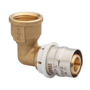 IVAR M P Leak Fitting 90 Deg Elbow Long