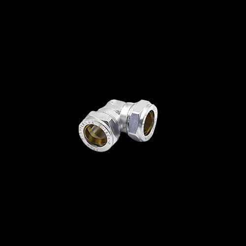 PrimaPlus Chrome Compression elbow