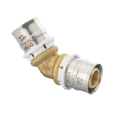 IVAR M P Leak Fitting 45 Deg.