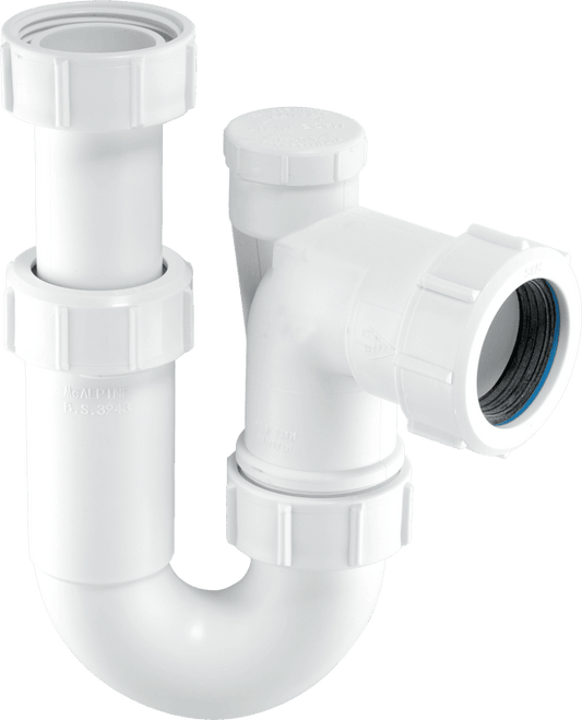 McAlpine Anti Vac Adjustable P Trap