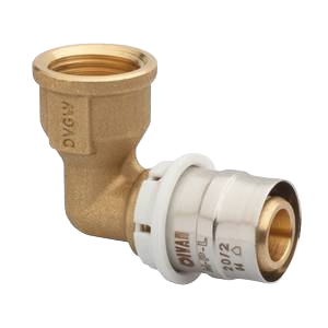IVAR M P Leak Fitting 90 Deg Elbow Long
