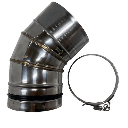 Sapphire Flue Bend (c/w Locking Band)