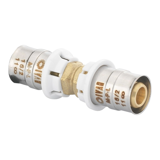 IVAR M P Leak Fitting Straight