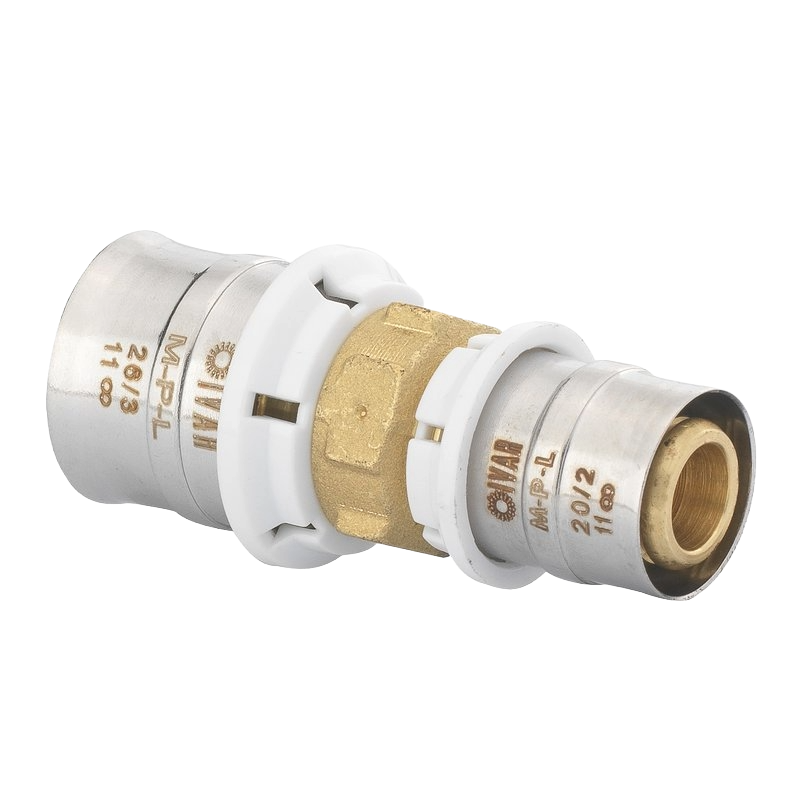 IVAR M P Leak Fitting Reducing Straight